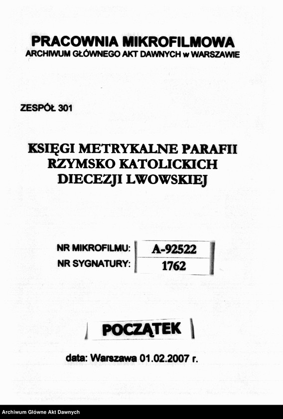 image.from.unit.number "Parafia: Koropiec. Dekanat: Buczacz. Kopie z ksiąg metrykalnych ur., śl., zg. dla całej parafii (miasto Koropiec i wsie)."