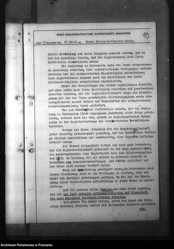 Obraz 14 z jednostki "Aufbau der Registraturen bei den Amtskommissaren"