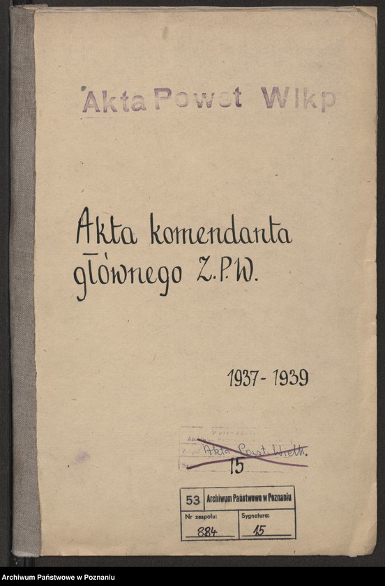 image.from.unit.number "Akta Komendanta Głównego Związku Powstańców Wielkopolskich."