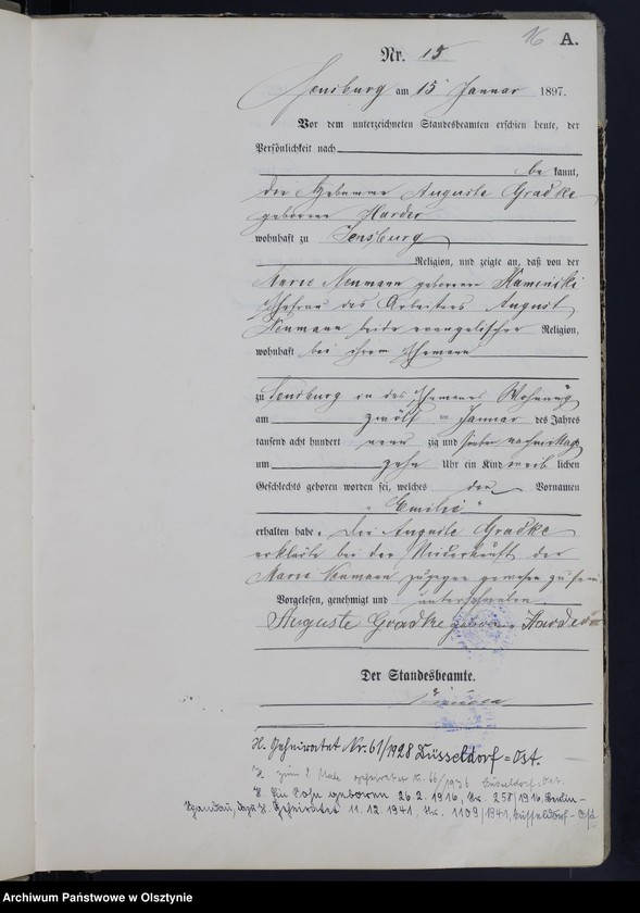 image.from.unit.number "Geburts-Haupt-Register Nr 1 - 321"