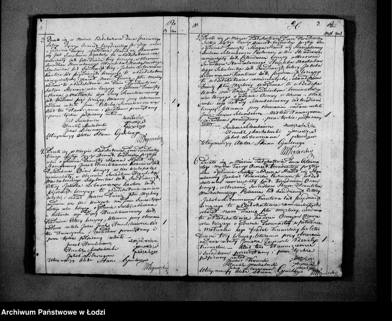 image.from.unit.number "Księga Akt Stanu Cywilnego wyznania mojżeszowego Urodzenia, Małzeństwa, Smierci w Parafii Bełchatow. Obwodzie Piotrkowskim Wojewodztwie Kaliskim na Rok 1835"