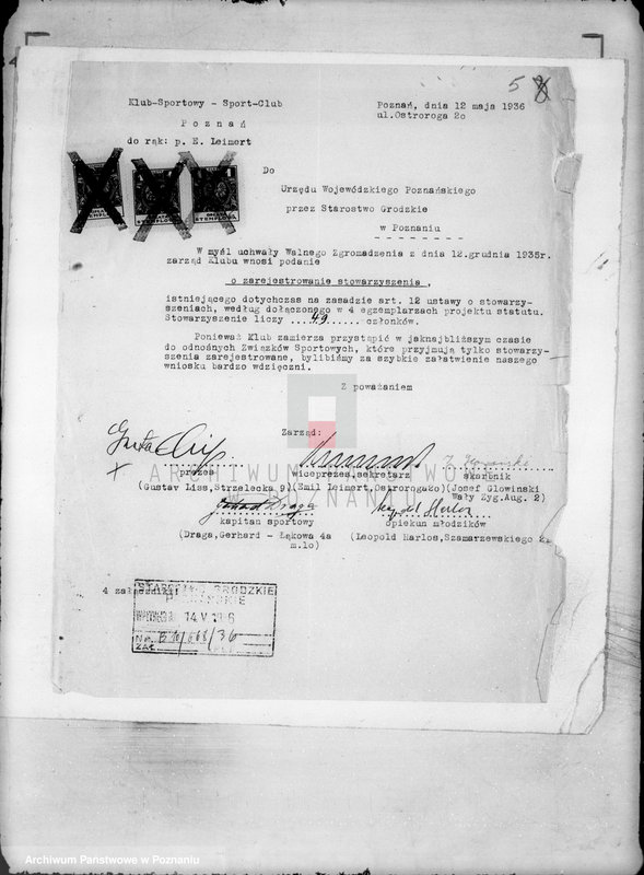 Obraz 9 z jednostki "/Niemiecki Klub Sportowy w Poznaniu/"