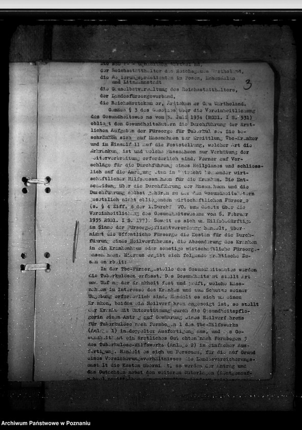 Obraz 7 z jednostki "Bekämpfung der Tbc vor Verordnung vom 8.9.1942"