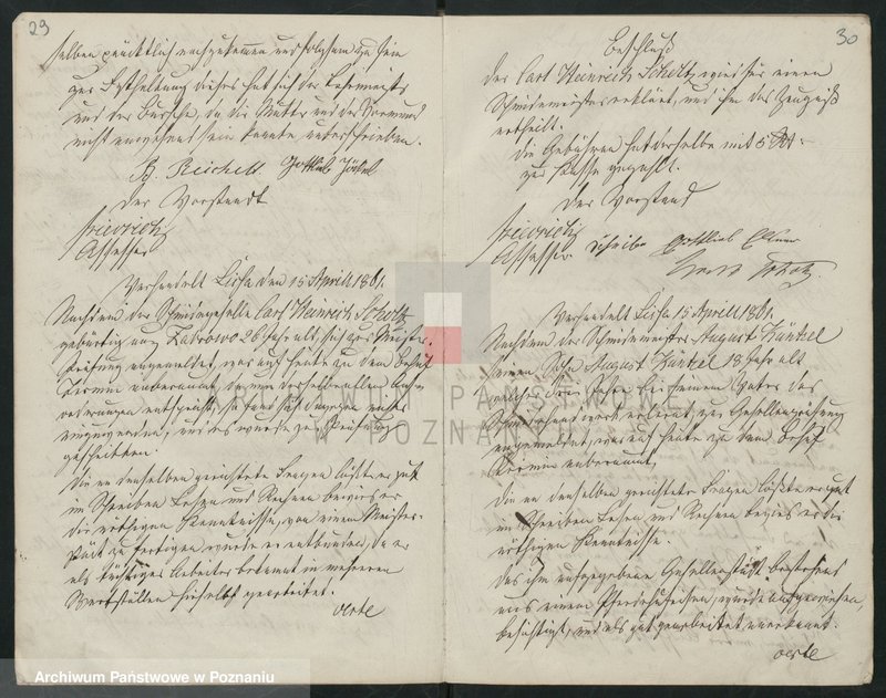 image.from.unit.number "Protokolarz Komisji Egzaminacyjnej cechu kowalskiego w Lesznie"