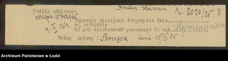 Obraz 10 z jednostki "Goldberg i Heiman- farbiarnia"