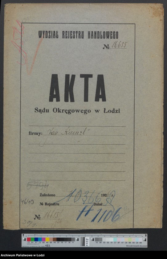 Obraz 2 z jednostki "Jan Kuenzl – zakład instalacyjno-mechaniczny i odlewnia metali"