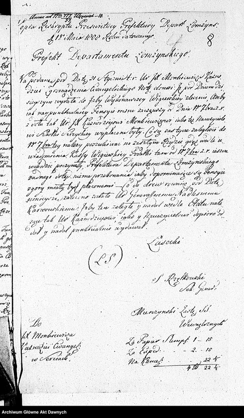 Obraz 11 z jednostki "A. t. s. gminy ewangelicko-reformowanego wyznania w Serejach w województwie augustowskim."