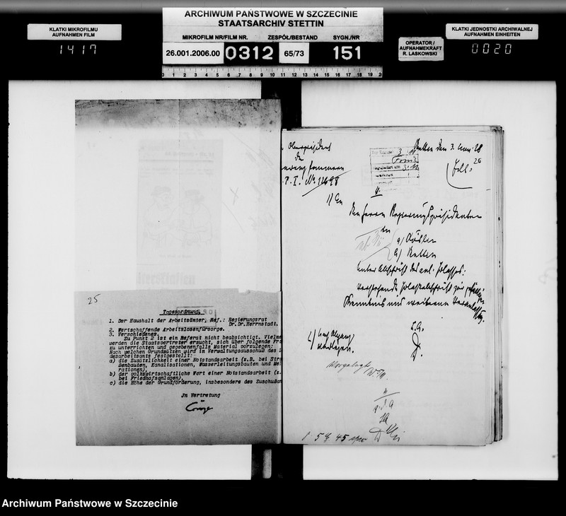 image.from.unit.number "Das Landesarbeitsamt Pommern (Gesetz über Arbeitsvermittlung und Arbeitslosen-Versicherung vom 16 Juli 1927)"