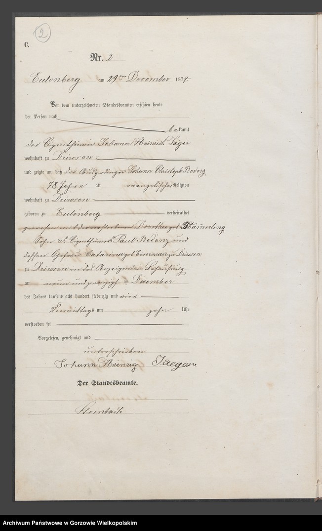 image.from.unit.number "Sterbe Register"