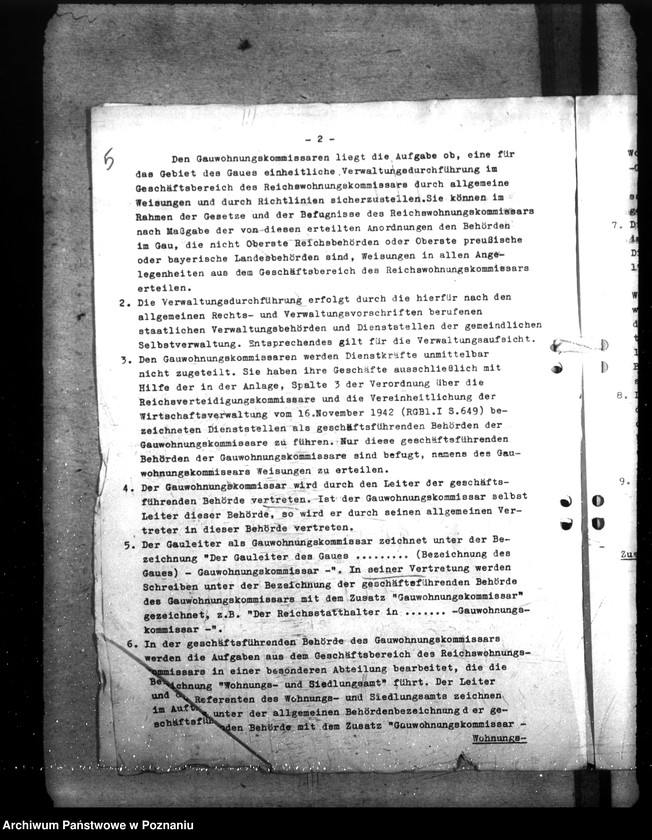 Obraz 9 z jednostki "Organisation und Aufgabenbereich des Wohnungs - und Siedlugsamts"