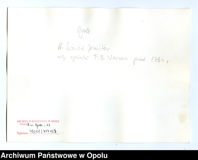 Obraz 11 z jednostki "[Fotografie rycin z publikacji Friedricha Bernharda Wernhera (Wernera)]"