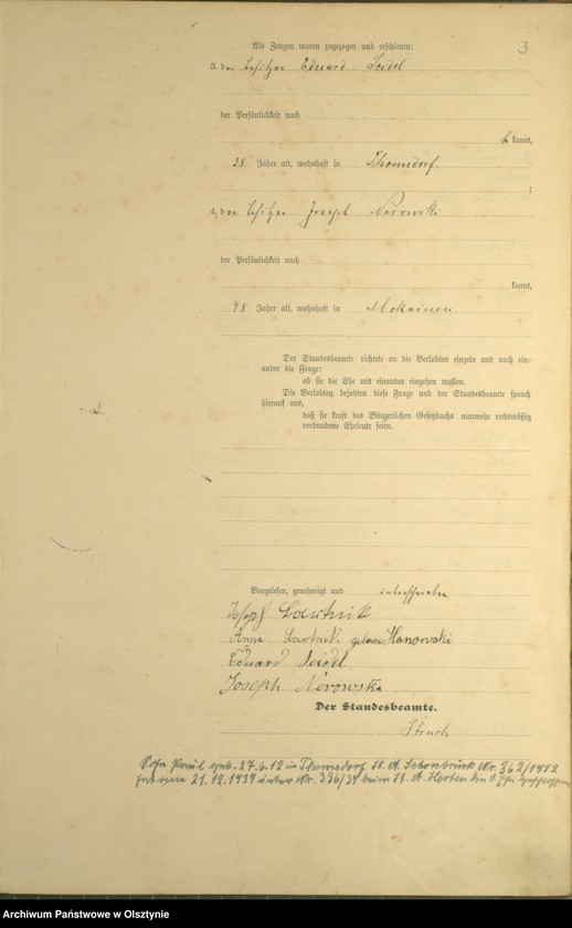 image.from.unit.number "Heiraths-Haupt-Register Nr 1 - 19"