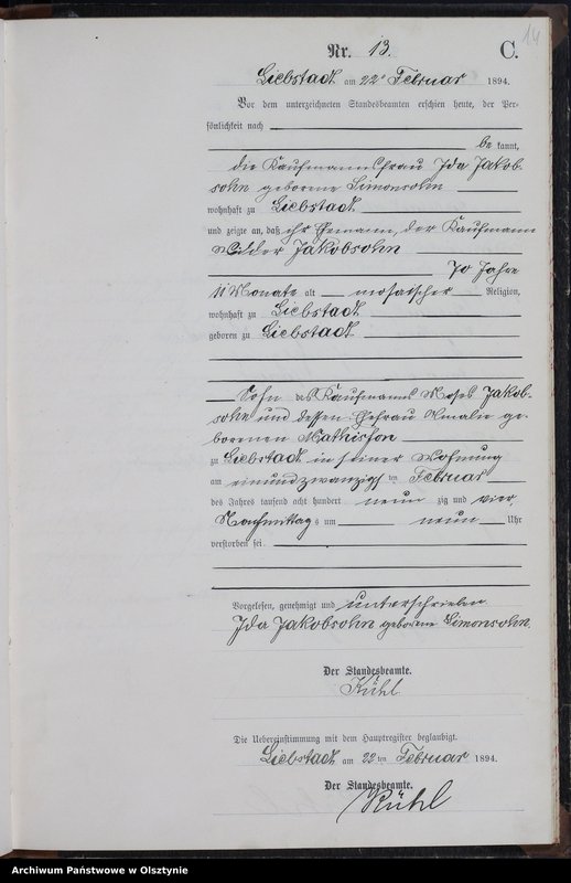 image.from.unit.number "Sterbe-Neben-Register Nr 1 - 52"