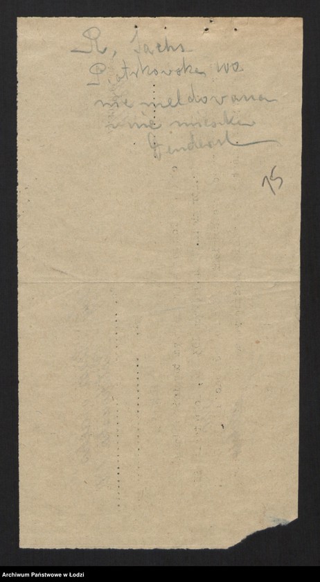 Obraz 17 z jednostki "Rózia Sachs - pracownia kapeluszy damskich"