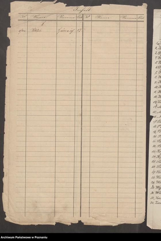 Obraz 11 z jednostki "A. betr. die Zuzüge zu den Insurgenten nach Polen vom Auslande /Deutsche, Franzosen, Italiener, Engländer, Dänen…/"