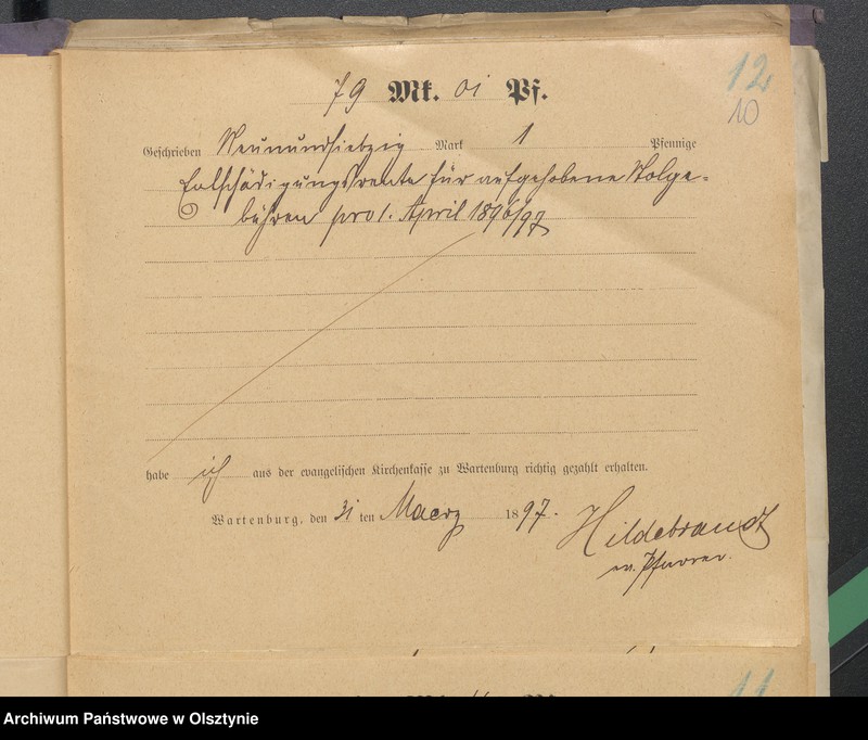 image.from.unit.number "Beläge zur Jahresrechnung der evangelischen Kirchenkasse"