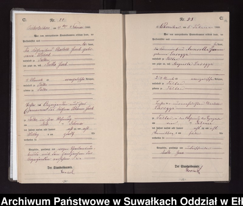 image.from.unit.number "Sterbe-Haupt-Register des Königlichen Preussischen Standes-Amtes Nikolaiken Kreis Sensburg"