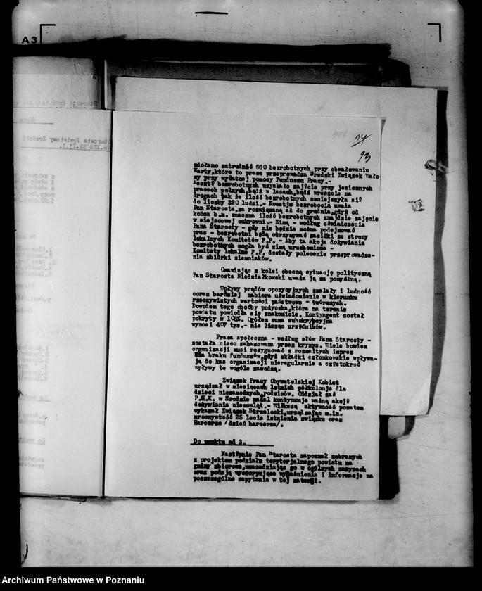 Obraz 16 z jednostki "Protokoły z zebrań periodycznych I instancji /naczelników władz i urzędów niezespolonych z terenu poszczególnych powiatów omawiające ogólną sytuację polityczną i społeczno-gospodarczą"