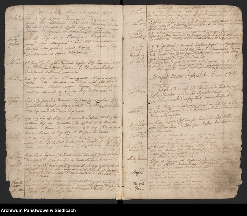 image.from.unit.number "Akta urodzenia od roku 1781 do 1800 w parafii Zbuczyn"