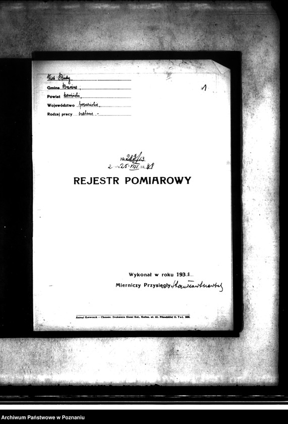 image.from.unit.number "Rejestr pomiarowy wsi Budy powiatu konińskiego"