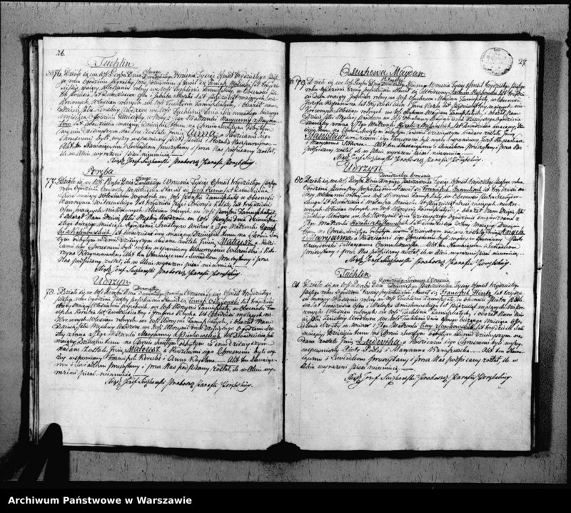 image.from.unit.number "Akta urodzeń, małżeństw i zgonów"