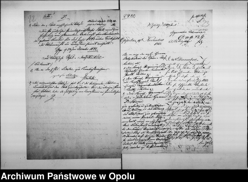 Obraz 20 z jednostki "Acta des Magistrats zu Oppeln betreffend: die Ertheilung von Concessionen an jüdische Privatlehrer de Anno 1842"