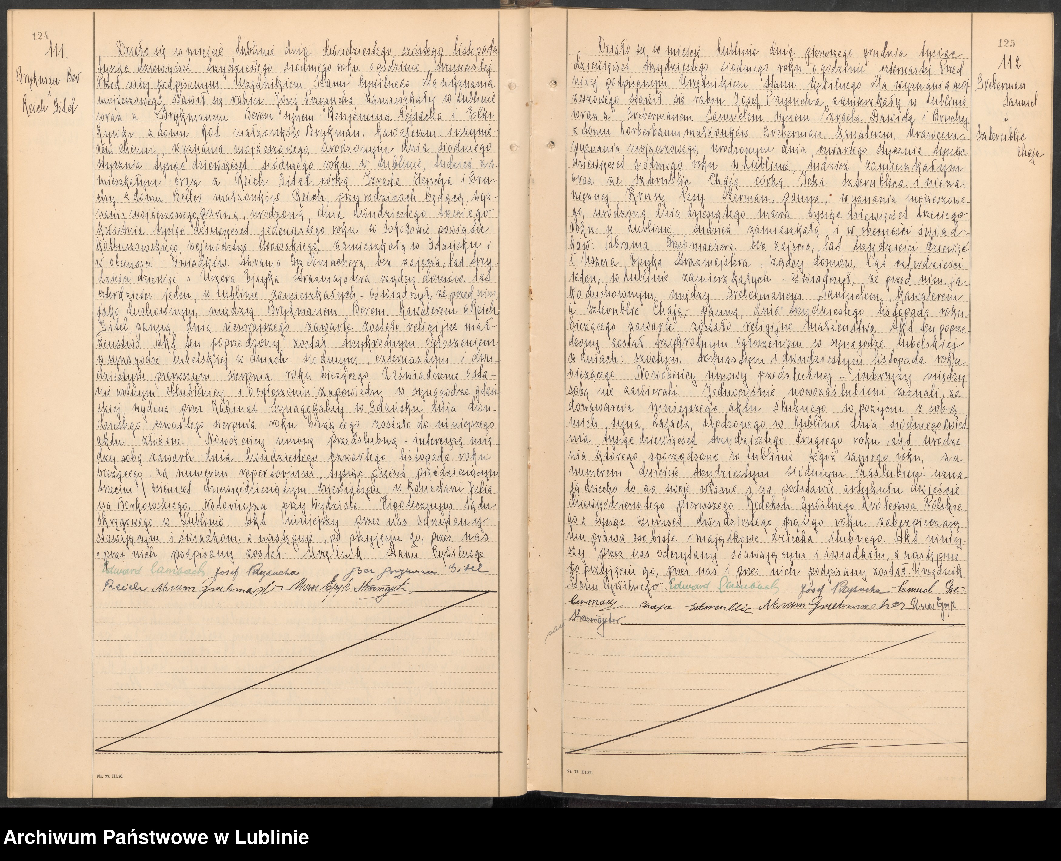 Skan z jednostki: Księga małżeństw