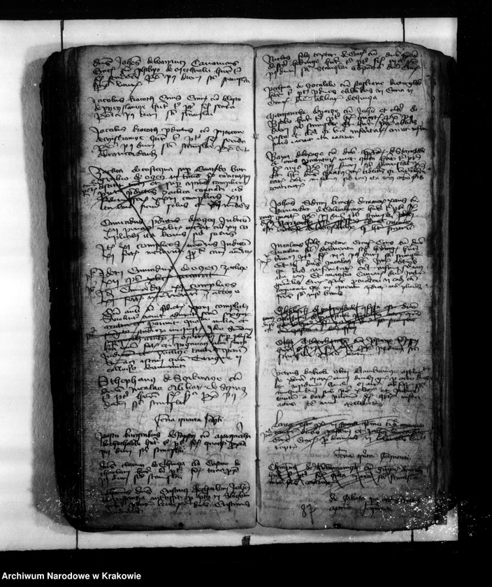 Obraz 8 z kolekcji "Wydane drukiem. Edycje źródłowe materiałów archiwalnych z zasobu ANK. cz. 2; Acta castrensia (inducta) 1407 - 1409111"