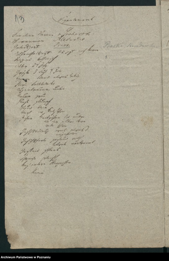 Obraz 17 z jednostki "A. betr. Alexander von Grabowski"