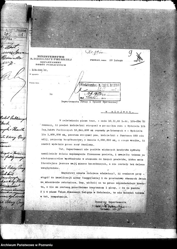 Obraz 13 z jednostki "Raporty w przedmiocie ruchów zarobkowych w przemyśle i handlu"