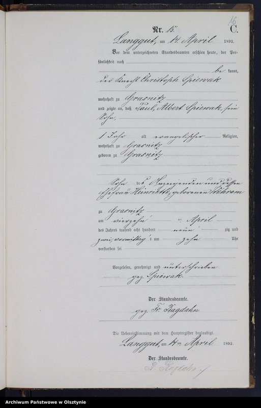 image.from.unit.number "Sterbe-Neben-Register Nr 1 - 38"