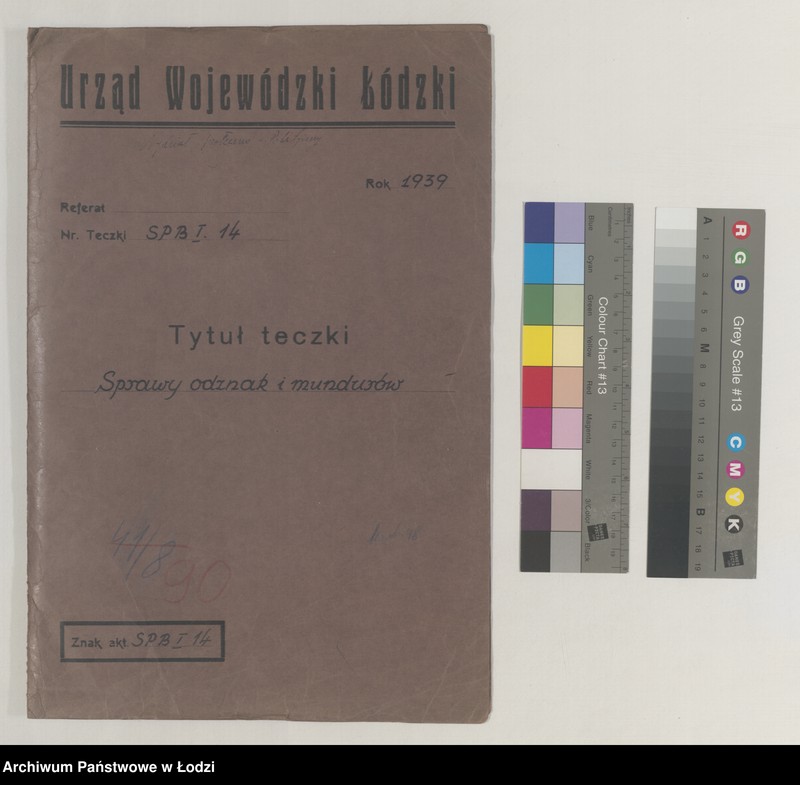 Obraz 2 z jednostki "Sprawy odznak i mundurów"