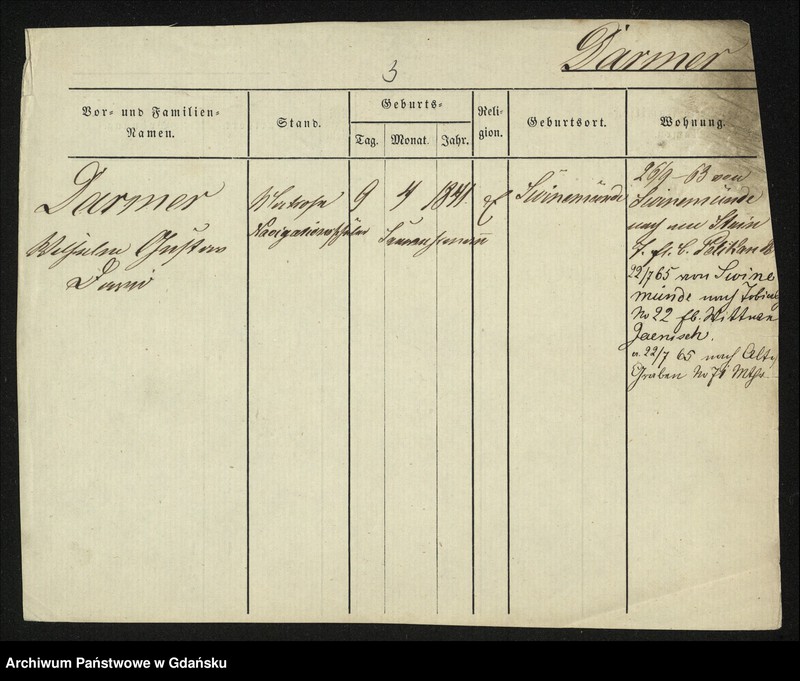 image.from.unit.number "Karty meldunkowe: Darm - Daus"