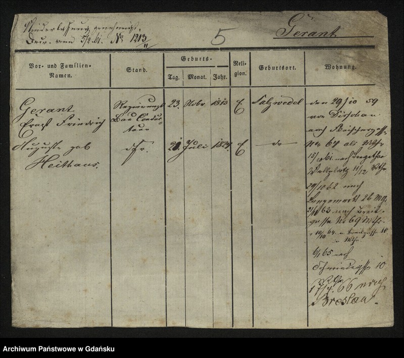 image.from.unit.number "Karty meldunkowe: Gerade - Gerguss"