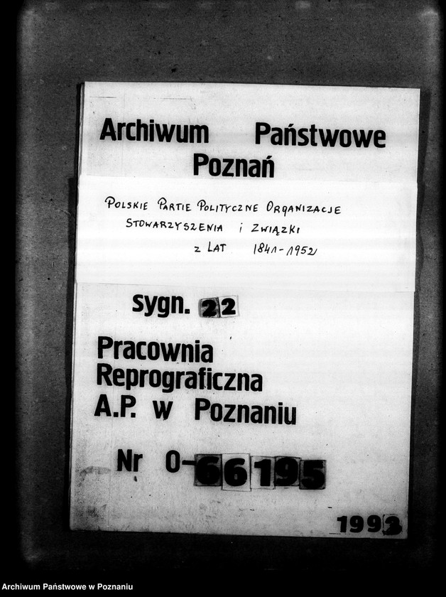 Obraz 1 z jednostki "Pisma okólne, instrukcje oraz korespondencja dotycząca organizacji i zadań zespołów nauczycielskich Obozu Zjednoczenia Narodowego. Listy obecnych na odprawach delegatów w/w sprawie"