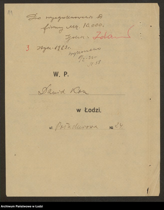 Obraz 13 z jednostki "Kon Dawid- handel szmatami"