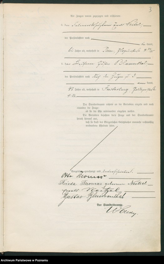 Obraz 4 z jednostki "Księga miejscowa małżeństw tom I"