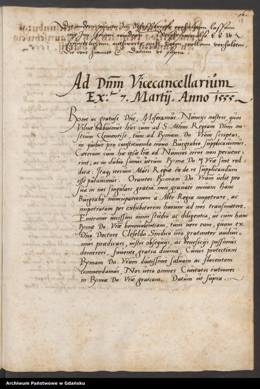 image.from.unit.number "Liber missiuarum de Anno Domini 1555. Liber missiuarum de Anno Domini 1556. [Na końcu indeks]"