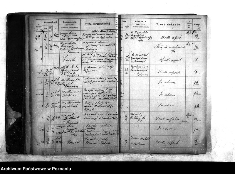 Obraz 18 z jednostki "Dziennik od nr. 5261 - 7590"