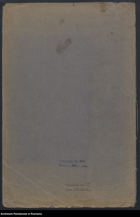 Obraz 20 z jednostki "[Spisy urzędników Ministerstwa byłej dzielnicy pruskiej]"