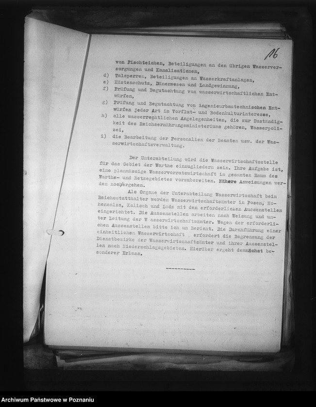 Obraz 20 z jednostki "Zarządzenia i przepisy w sprawie gospodarki wodnej w Kraju Warty"