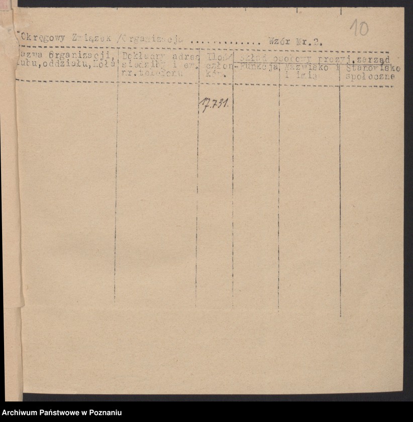 image.from.unit.number "Zarząd Okręgu Związku Weteranów Powstań Narodowych Rzeczypospolitej Polski i Związku Powstańców Wielkopolskich - korespondencja."