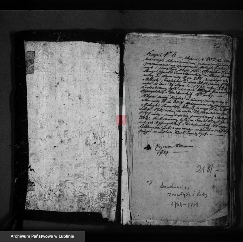 Obraz 20 z jednostki "Księga zaślubionych i zmarłych"