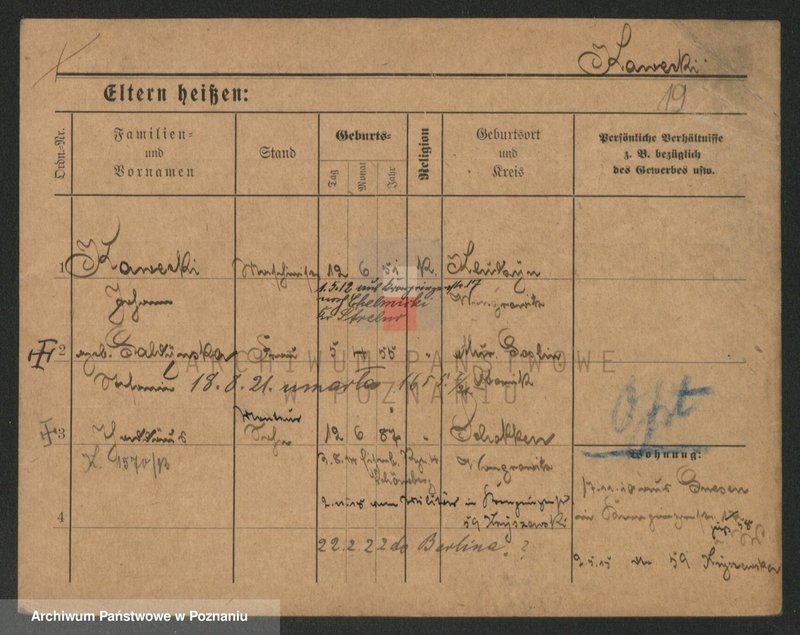 Obraz 19 z jednostki "Kawecki - Kaźmierczak (żonaci)"