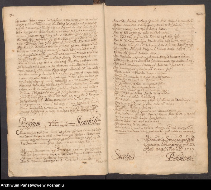 Obraz 6 z jednostki "Acta consularia officii consularis civitatis Posnaniae."