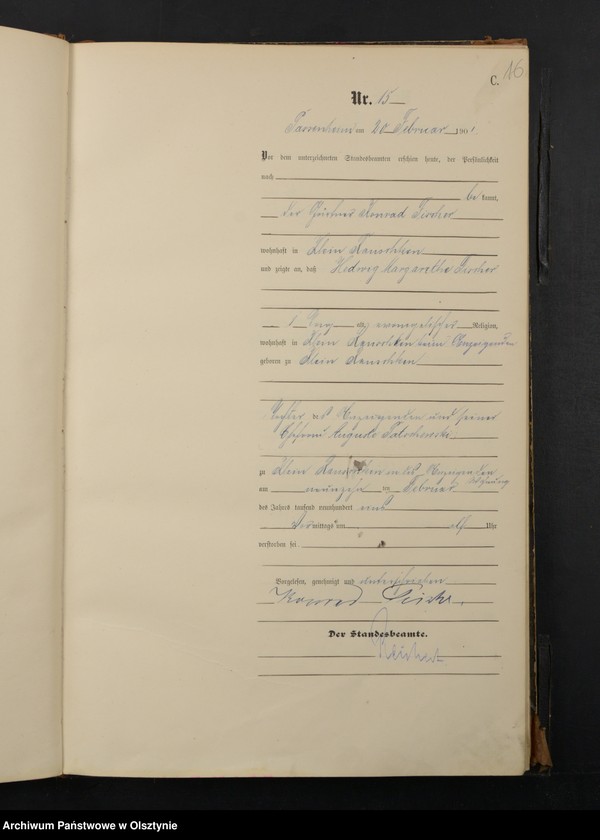 image.from.unit.number "Sterbe-Haupt-Register Nr 1 - 99"