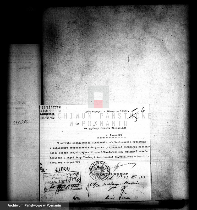 Obraz 10 z jednostki "Przymusowe przetargi nieruchomości powiatu szubińskiego"