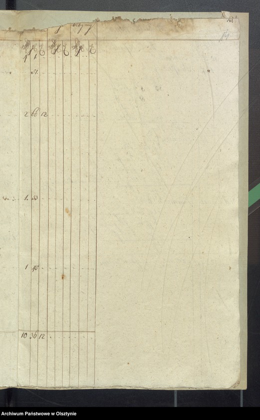 image.from.unit.number "Kobultische Kirchen Jahres Rechnung über Einnahme und Ausgabe Geld"