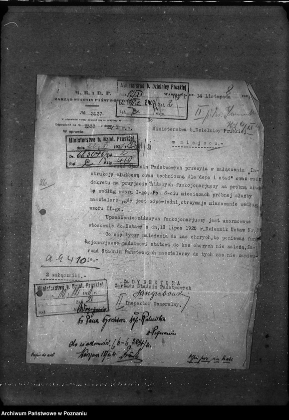 Obraz 12 z jednostki "Sprawy osobowe Stadniny rządowe personalne ogólne"