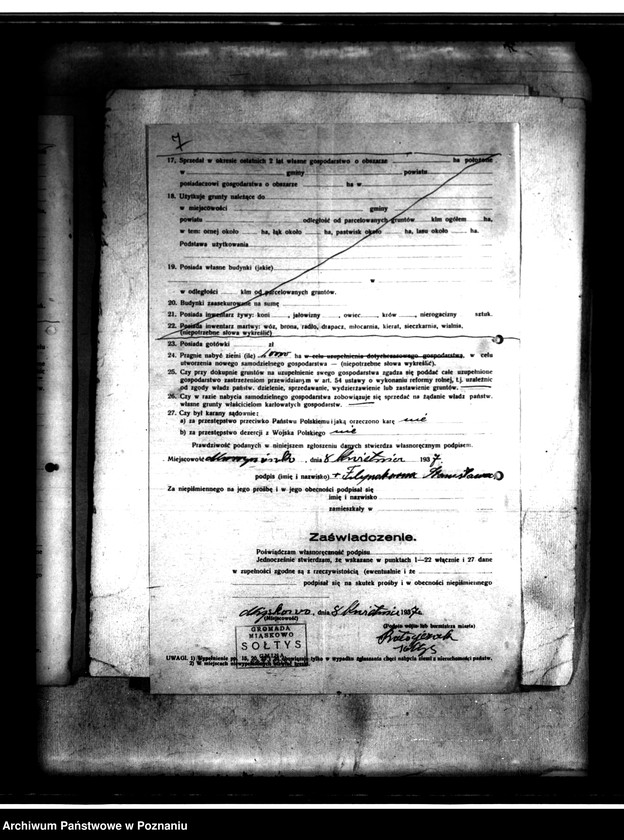 Obraz 12 z jednostki "/Parcelacje majątku Murzynówko powiat średzki/"